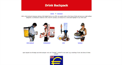 Desktop Screenshot of drink-backpack.com